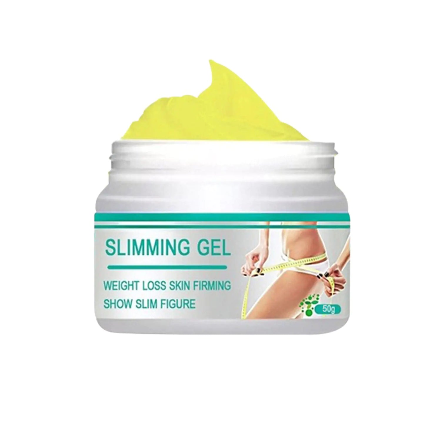 Slimming Cream Navel Arm Leg Belly Ginger Fat Burning Cream Weight Loss Skin Firming Moisturizing Massage Gel for Cellulite Soothing Relaxing Tightening & Slimming (50g)