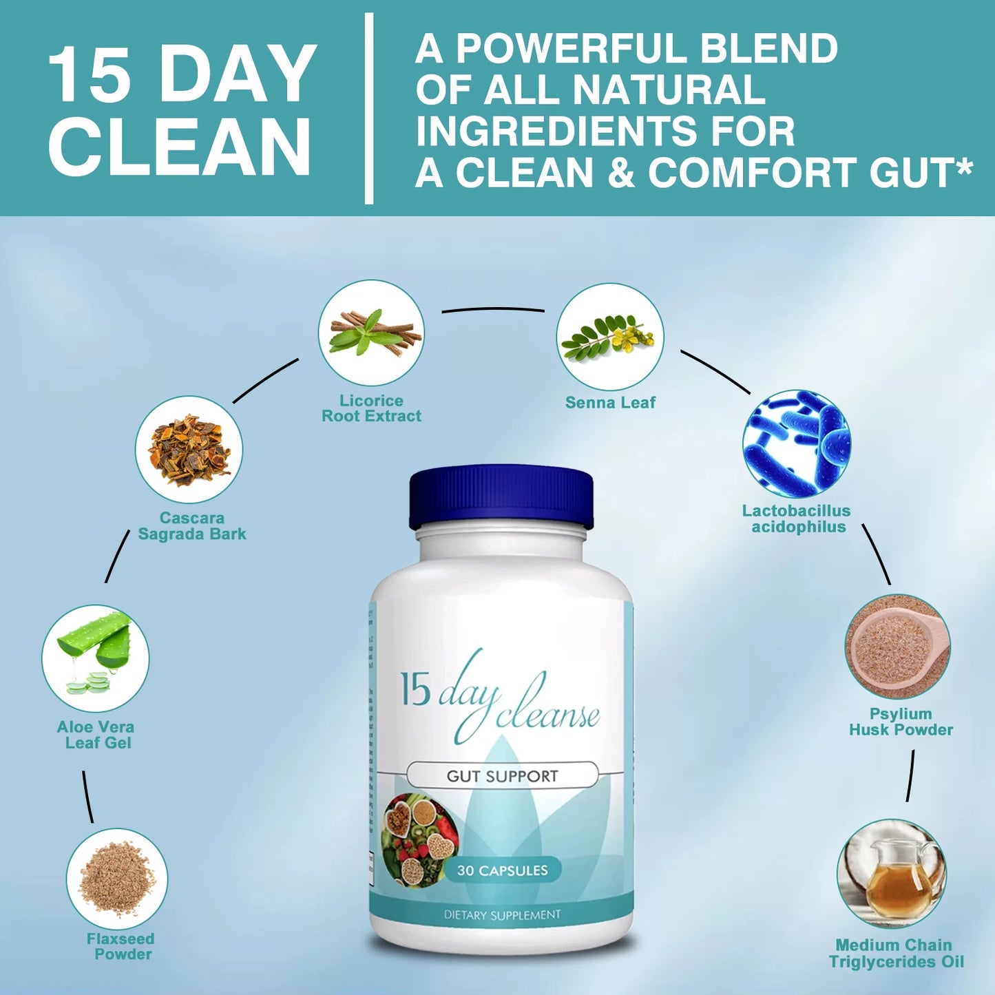 15 Day Cleanse  - 30 Capsules