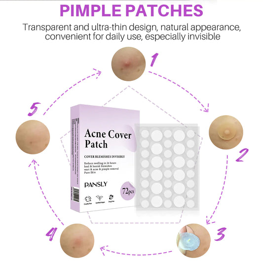 Acne Patch Skin Care - 72 Pcs
