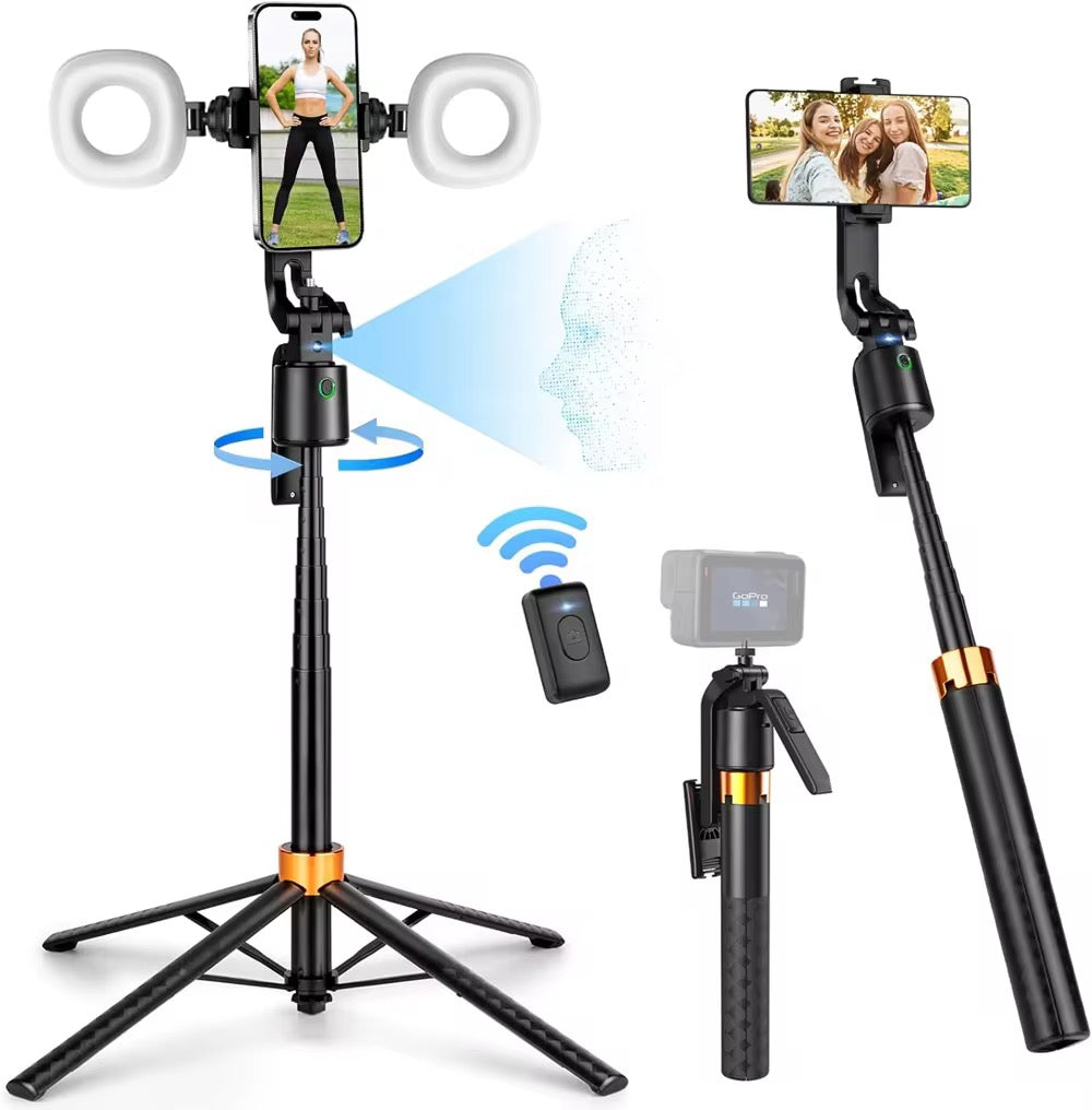 FaceGlow™ Smart Tracking Tripod